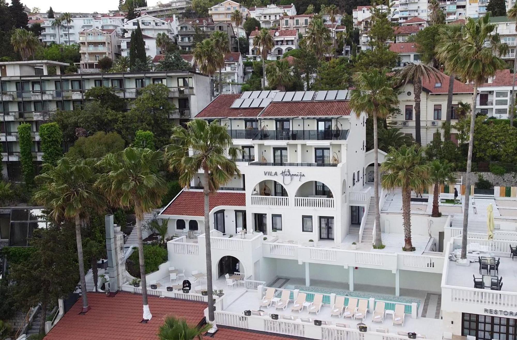 Hotel Vila Hedonija Herceg Novi Kültér fotó